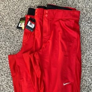 nike softball pants red